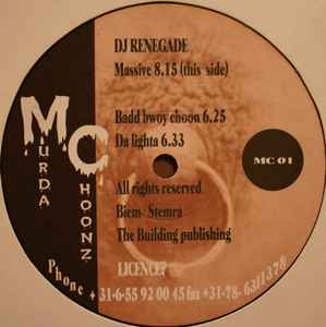 DJ Renegade - Murda Choonz 1