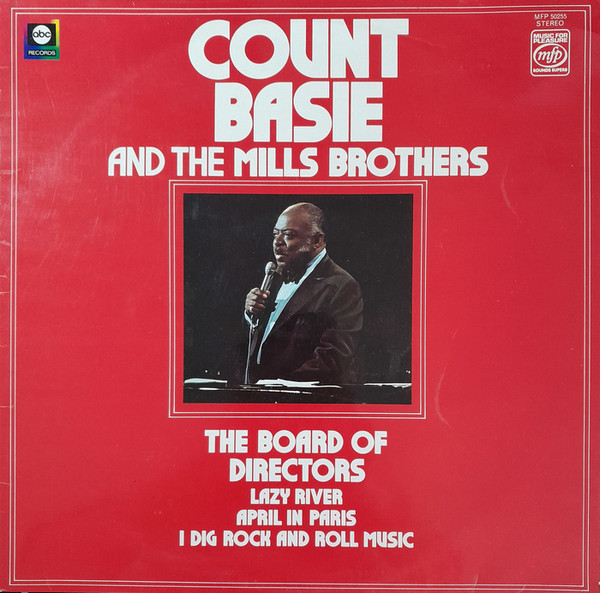 Обложка конверта виниловой пластинки Count Basie, The Mills Brothers - The Board Of Directors