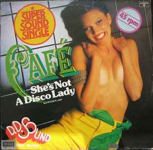 D.D. Sound - Café / She's Not A Disco Lady album cover