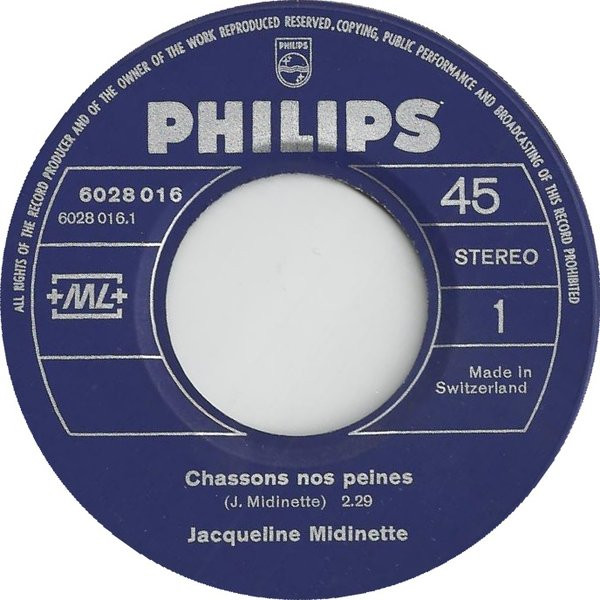 télécharger l'album Jacqueline Midinette - Chassons Nos Peines Paramaribo