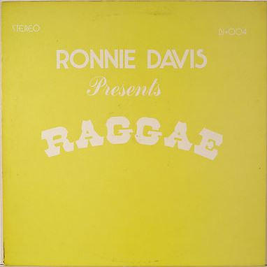 Ronnie Davis - Presents Beautiful People From Jamaica | Releases 