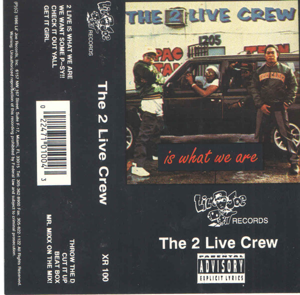 The 2 Live Crew – 2 Live Is What We Are (Cassette) - Discogs