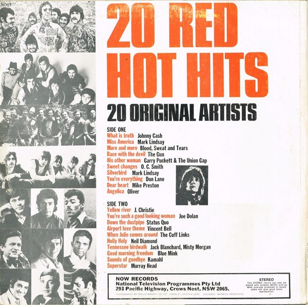 télécharger l'album Download Various - 20 Red Hot Hits album