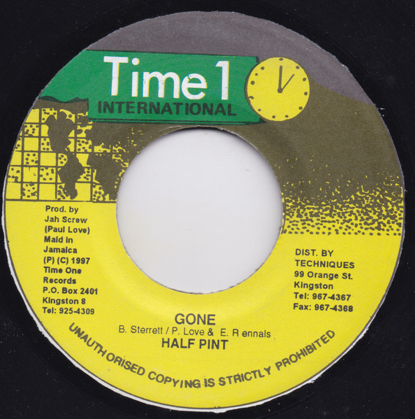 Half Pint – Gone (1997, Vinyl) - Discogs