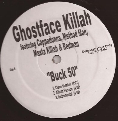 Ghostface Killah – Buck 50 (2000, Vinyl) - Discogs