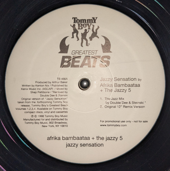 Afrika Bambaataa & The Jazzy 5 / Double Dee & Steinski – Jazzy