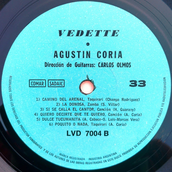ladda ner album Agustin Coria - Agustin Coria