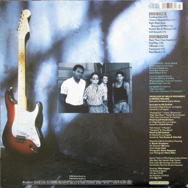 Robert Cray - Strong Persuader | Mercury (830 568-1) - 2