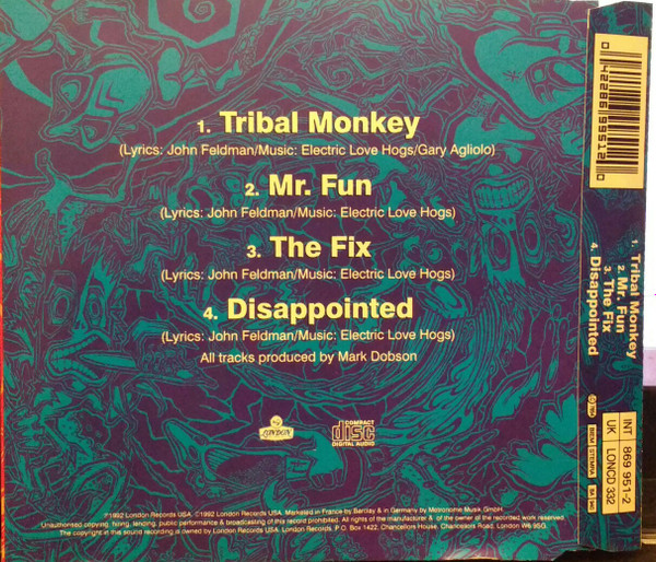Album herunterladen Electric Love Hogs - Tribal Monkey