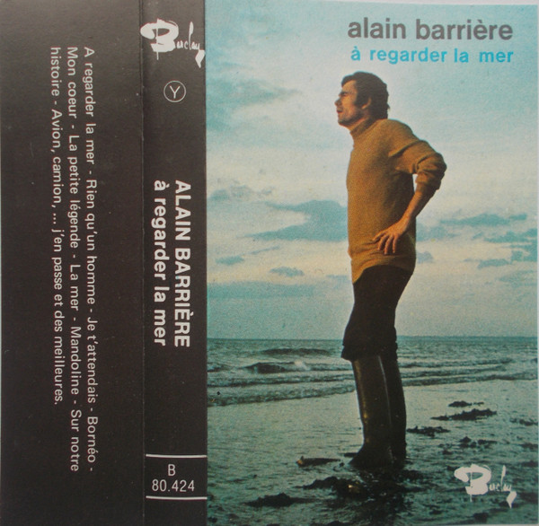 Vinyle 33 tours-Alain Barrière-La mer est là