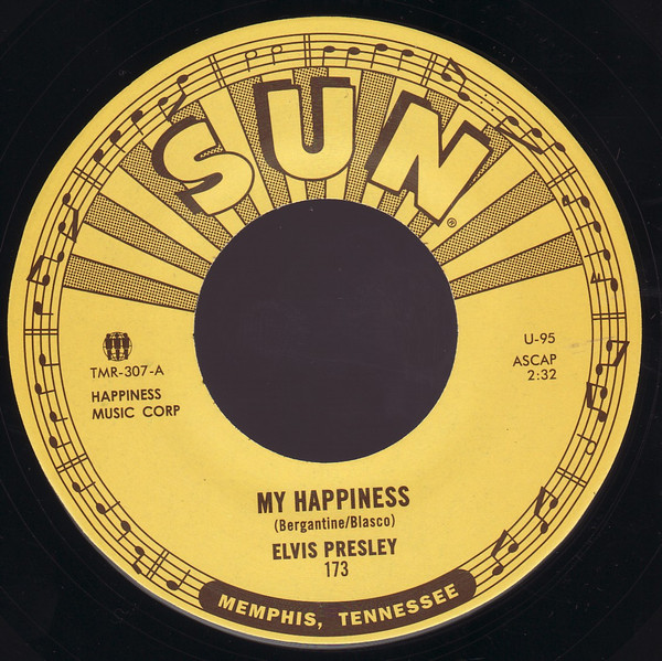 Elvis Presley – My Happiness / That's When Your Heartaches Begin (2015,  Vinyl) - Discogs