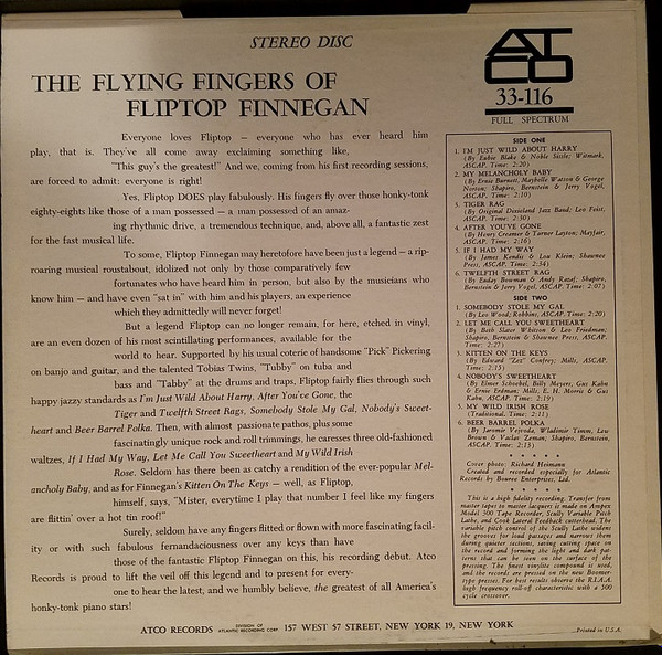 baixar álbum Fliptop Finnegan - The Flying Fingers Of Fliptop Finnegan