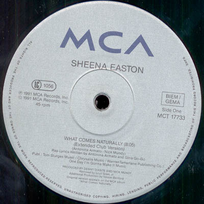 descargar álbum Sheena Easton - What Comes Naturally Extended Version