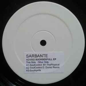 Sarbante - SuckSexFull EP album cover