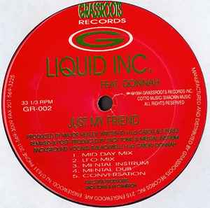 Liquid Inc. - Just My Friend album cover