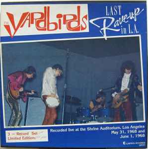 The Yardbirds - Last Rave-up In L.A. | Releases | Discogs