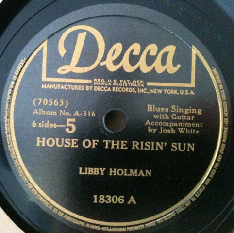 descargar álbum Libby Holman Accompanied By Josh White - Blues Till Dawn