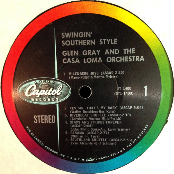 descargar álbum Glen Gray And The Casa Loma Orchestra - Swingin Southern Style