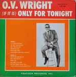 Cover of (If It Is) Only For Tonight, 1976, Vinyl