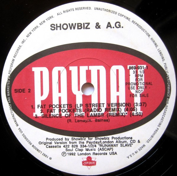 Showbiz & A.G. - Fat Pockets | Releases | Discogs