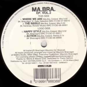 Ma.Bra. – Ep. Vol.2 (2008, Vinyl) - Discogs