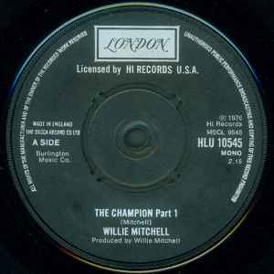 Willie Mitchell - The Champion