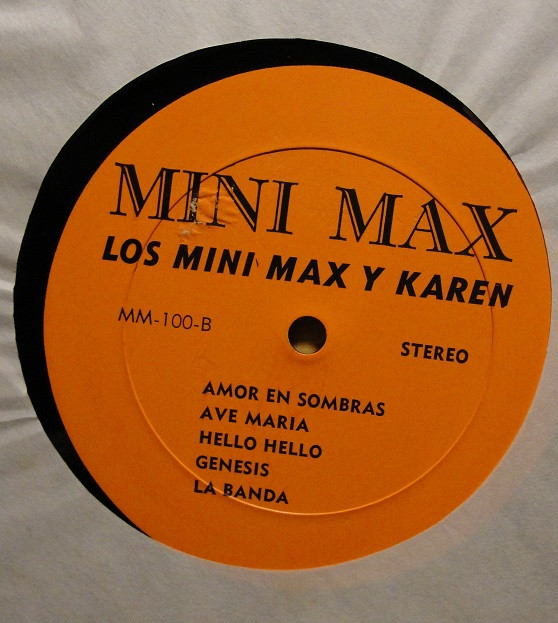 last ned album Los MiniMax Y Karen - Organo Y Ritmo