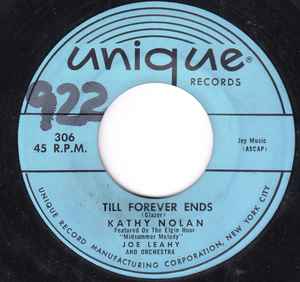 Kathy Nolan - Till Forever Ends / If You Don't Want My Love album cover