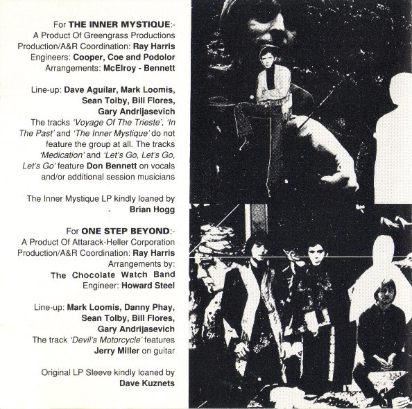 ladda ner album The Chocolate Watchband - The Inner Mystique One Step Beyond