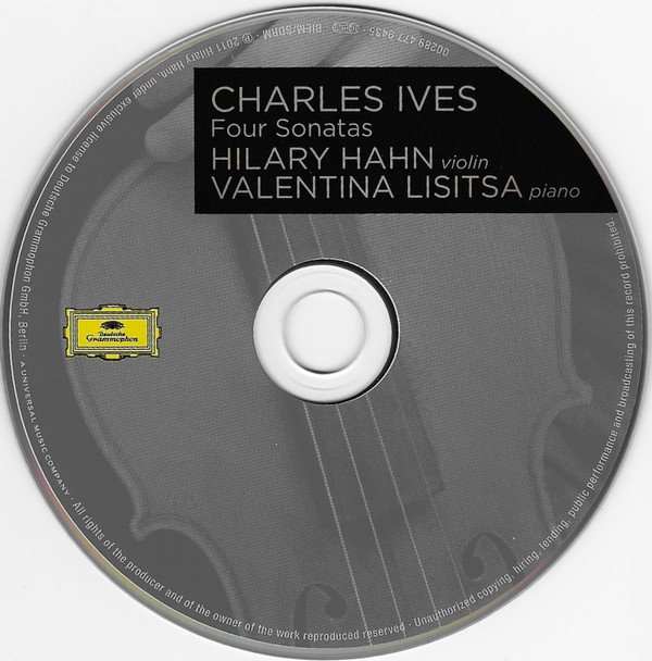 ladda ner album Charles Ives Hilary Hahn Valentina Lisitsa - Four Sonatas