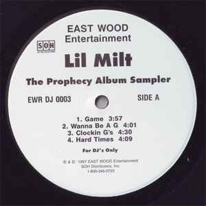 Lil Milt – The Prophecy (1997, Vinyl) - Discogs