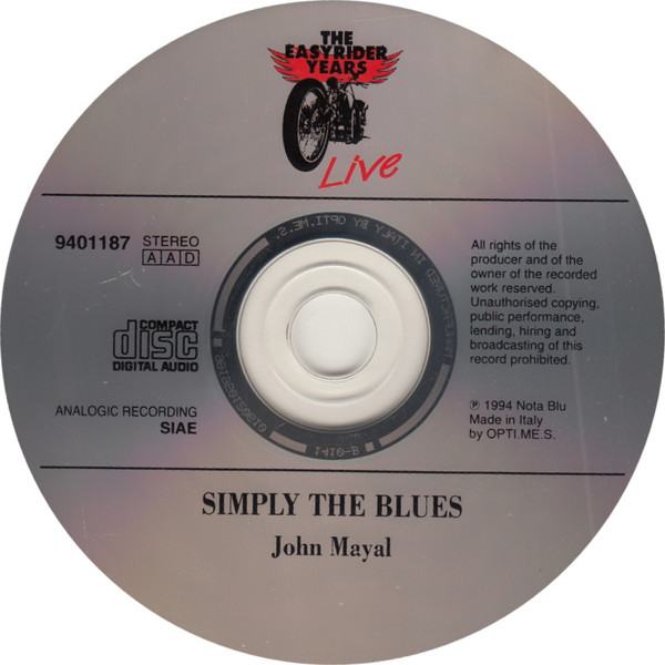 ladda ner album John Mayall - Simply The Blues