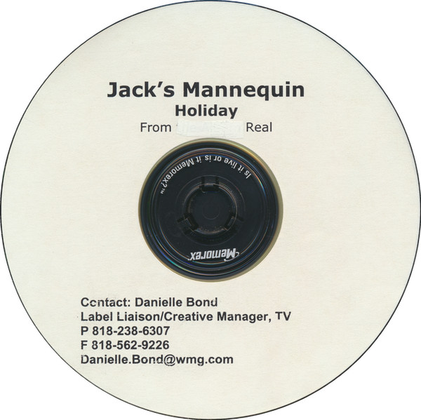 Jack's Mannequin – Holiday From Real (2005, CDr) - Discogs