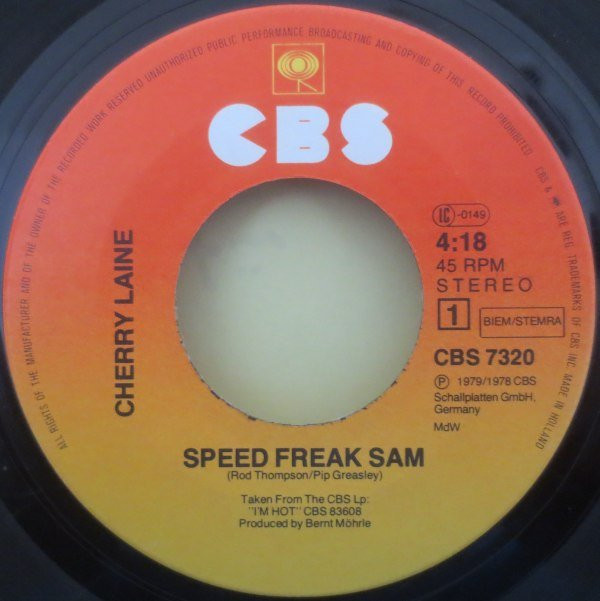 baixar álbum Cherry Laine - Speed Freak Sam Love Is All We Need