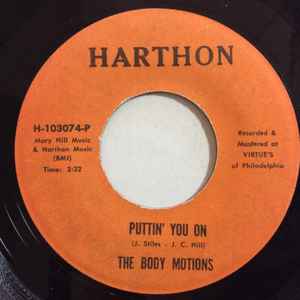 The Body Motions - Puttin' You On / False Alarm album cover