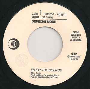 Depeche Mode - Enjoy The Silence / Hands On