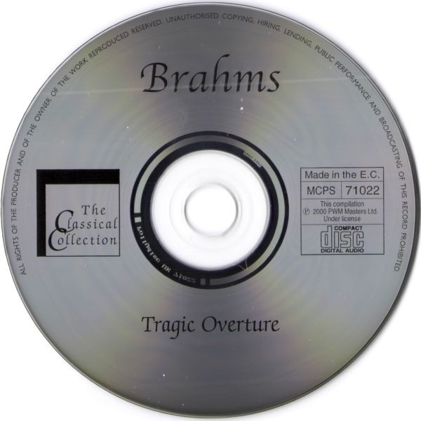 Album herunterladen Brahms, Royal Philharmonic Orchestra London , Conducted By Libor Pesek - Tragic Overture