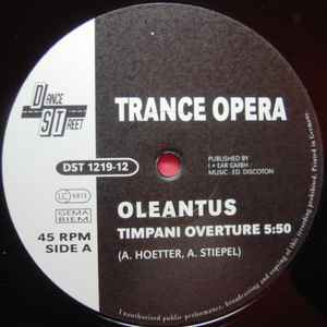Trance Opera - Oleantus album cover