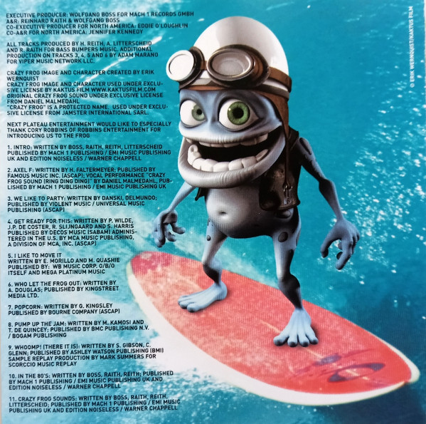 Crazy Frog - Presents Crazy Hits | Universal Records (B000536012) - 7