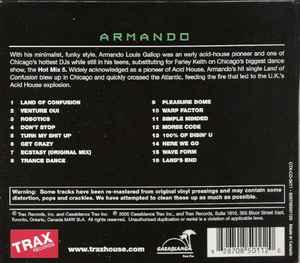 Frankie Knuckles – His Greatest Hits From Trax Records (2004, CD ...