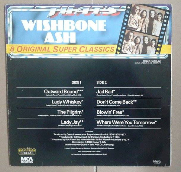 ladda ner album Wishbone Ash - Thats Wishbone Ash