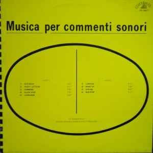Musica Per Commenti Sonori : Lipstick - Puccio Roelens