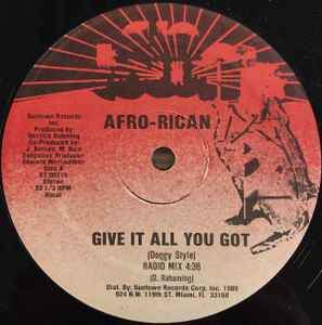 Afro-Rican - Give It All You Got (Doggy Style) album cover