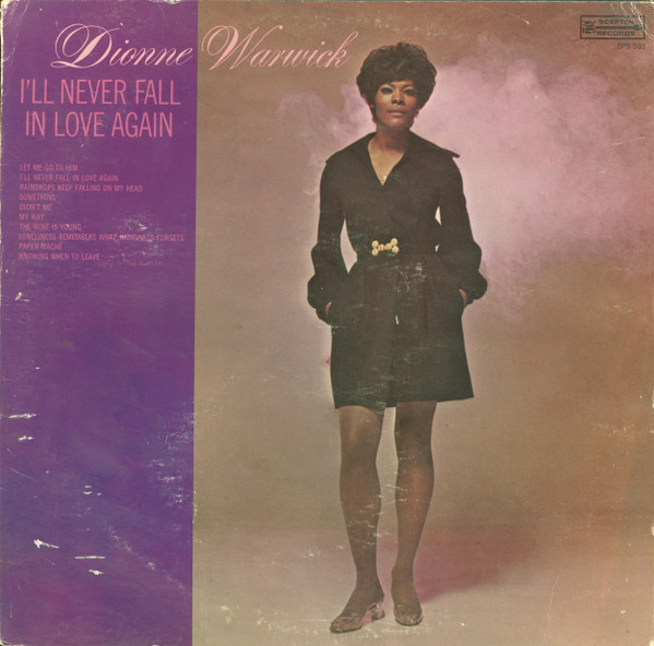 Dionne Warwick – I'll Never Fall In Love Again (Vinyl) - Discogs