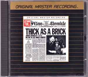 Jethro Tull - Thick As A Brick album cover