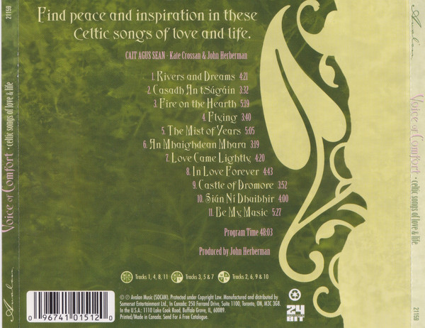 baixar álbum Cait Agus Sean - Voice Of Comfort Celtic Songs Of Love Life