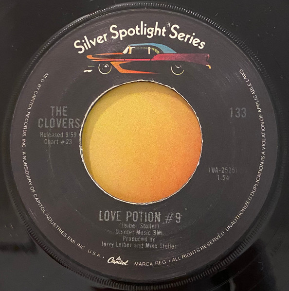 The Clovers – Love Potion #9 / Stay Awhile (Vinyl) - Discogs