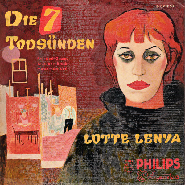 Lotte Lenya – Kurt Weill's The Seven Deadly Sins (1957, Vinyl