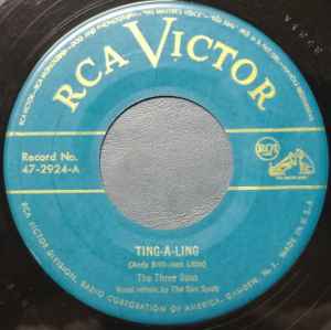 The Three Suns - Ting-A-Ling / Ev'rybody Kiss The Bride album cover