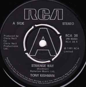 Tony Kishman - Strange Way album cover